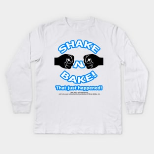 Shake N Bake! Kids Long Sleeve T-Shirt